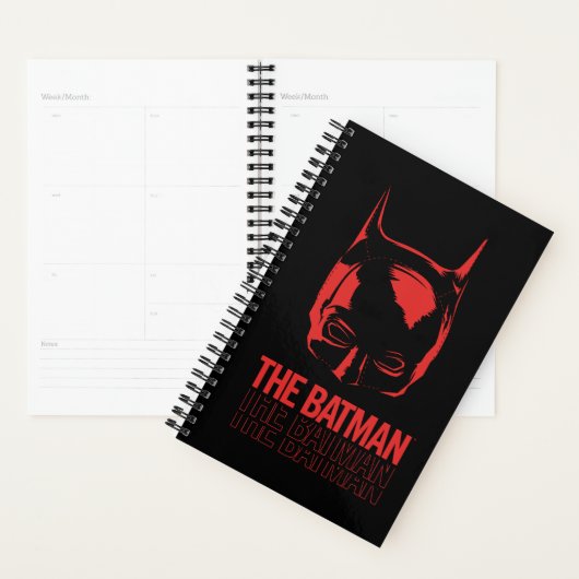 De Batman Cowl Logo Planner (Display)