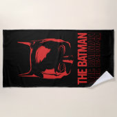 De Batman Cowl Logo Strandlaken (Voorkant)