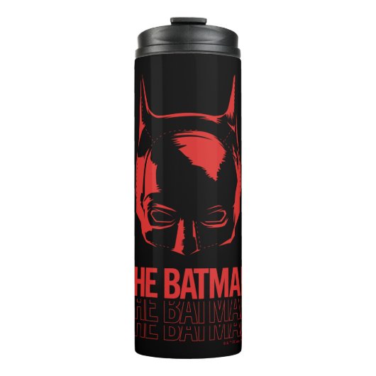 De Batman Cowl Logo Thermosbeker (Voorkant)