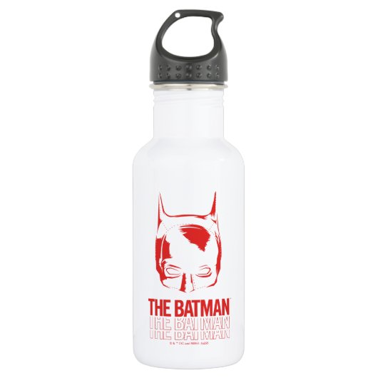 De Batman Cowl Logo Waterfles (Voorkant)