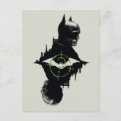 De Batman en de Riddler-grafische kaart met twee t (Voorkant)
