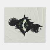 De Batman en de Riddler-grafische kaart met twee t Fleece Deken (Voorkant (Horizontaal))