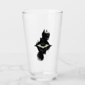 De Batman en de Riddler-grafische kaart met twee t Glas (Voorkant)