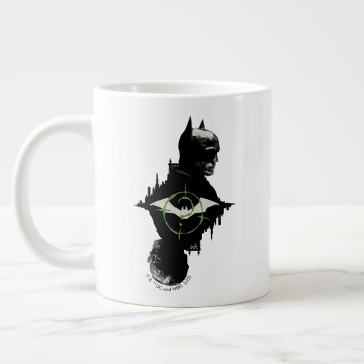 De Batman en de Riddler-grafische kaart met twee t Grote Koffiekop (Links)