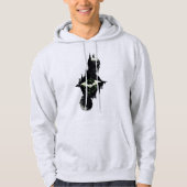 De Batman en de Riddler-grafische kaart met twee t Hoodie (Voorkant)