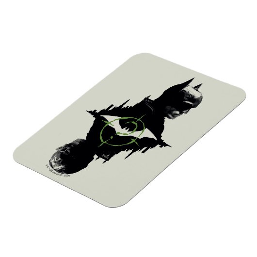 De Batman en de Riddler-grafische kaart met twee t Magneet (Linkerzijde)