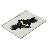 De Batman en de Riddler-grafische kaart met twee t Notitieboek (Linkerzijde)