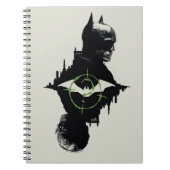 De Batman en de Riddler-grafische kaart met twee t Notitieboek (Voorkant)