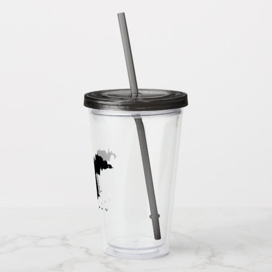 De Batman Gotham Silhouette Acryl Drinkbeker (Links)