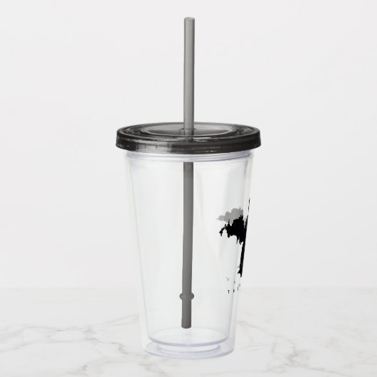 De Batman Gotham Silhouette Acryl Drinkbeker (Rechts)