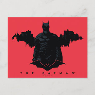 De Batman Gotham Silhouette Briefkaart