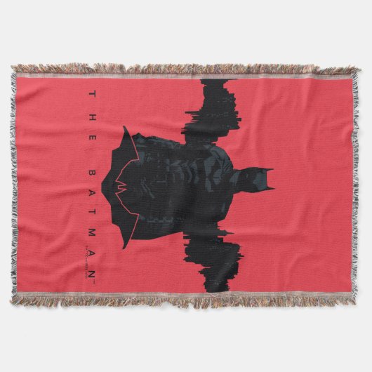 De Batman Gotham Silhouette Deken (Voorkant)