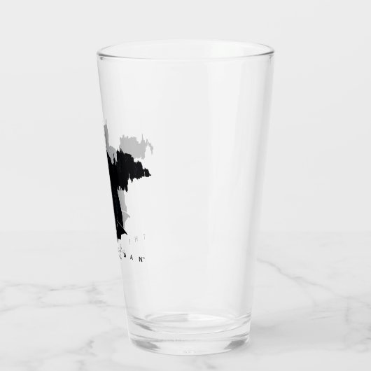 De Batman Gotham Silhouette Glas (Links)