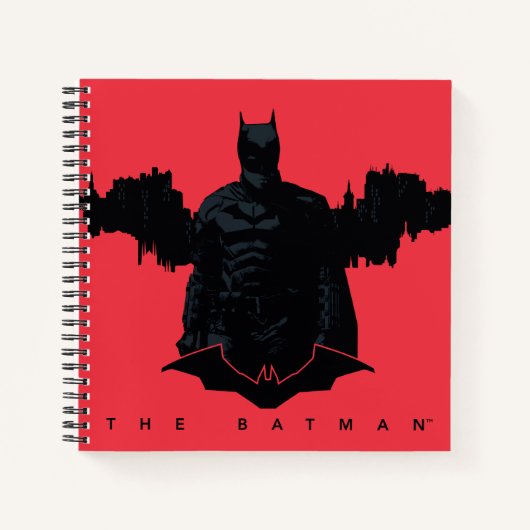 De Batman Gotham Silhouette Notitieboek (Voorkant)