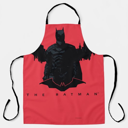 De Batman Gotham Silhouette Schort (Voorkant)