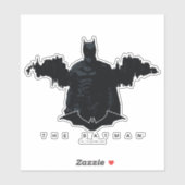 De Batman Gotham Silhouette Sticker (Vel)