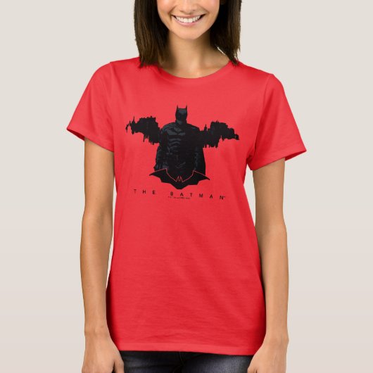 De Batman Gotham Silhouette T-shirt (Voorkant)
