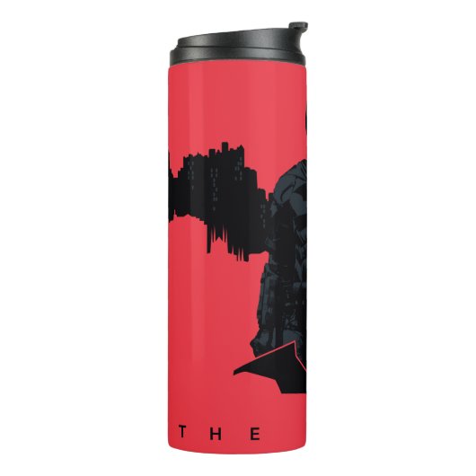 De Batman Gotham Silhouette Thermosbeker (Gedraaid links)