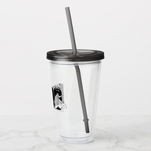 De Batman "Hero"-afbeelding Acryl Drinkbeker (Links)