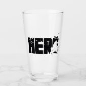 De Batman "Hero"-afbeelding Glas (Voorkant)