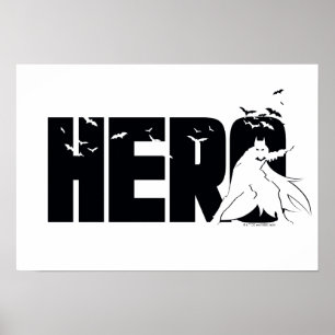 De Batman "Hero"-afbeelding Poster