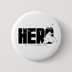 De Batman "Hero"-afbeelding Ronde Button 5,7 Cm