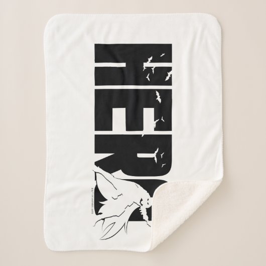 De Batman "Hero"-afbeelding Sherpa Deken (Voorkant)