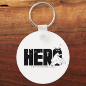 De Batman "Hero"-afbeelding Sleutelhanger (Voorkant)