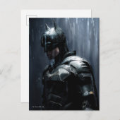 De Batman in de regen Briefkaart (Voorkant / Achterkant)