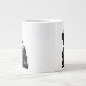 De Batman in de regen Grote Koffiekop (Voorkant)