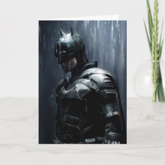 De Batman in de regen Kaart