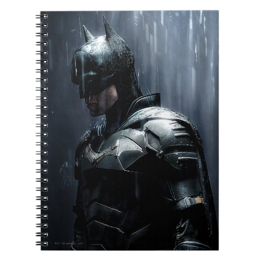 De Batman in de regen Notitieboek (Voorkant)