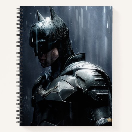 De Batman in de regen Notitieboek (Voorkant)