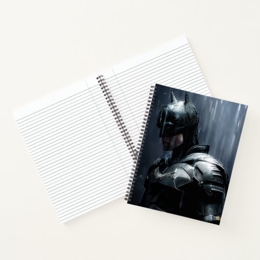 De Batman in de regen Notitieboek (Binnen)