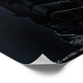 De Batman in de regen Poster (Hoek)