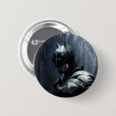 De Batman in de regen Ronde Button 5,7 Cm (Voorkant /achterkant)
