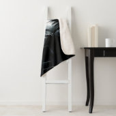 De Batman in de regen Sherpa Deken (In situ)