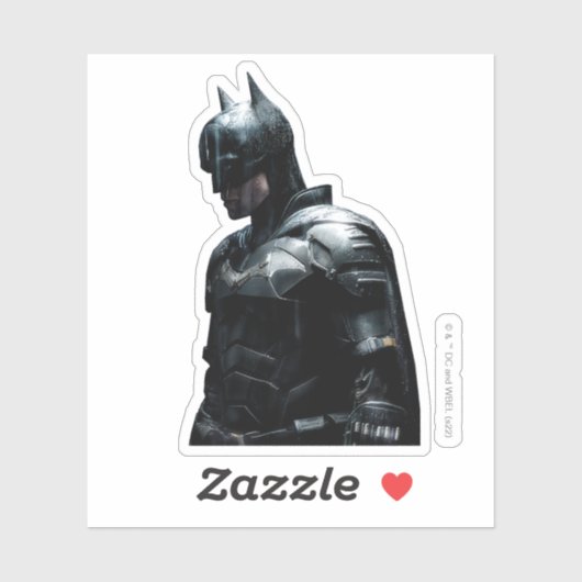 De Batman in de regen Sticker (Vel)