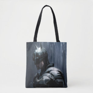 De Batman in de regen Tote Bag