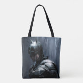 De Batman in de regen Tote Bag (Achterkant)