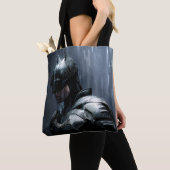 De Batman in de regen Tote Bag (Dichtbij)