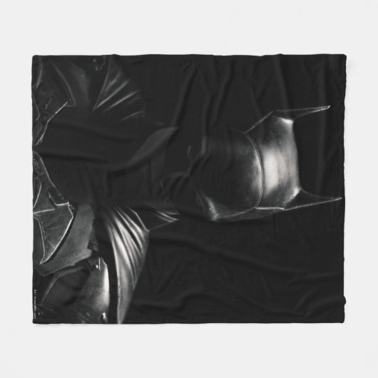 De Batman in Shadow Fleece Deken (Voorkant (Horizontaal))