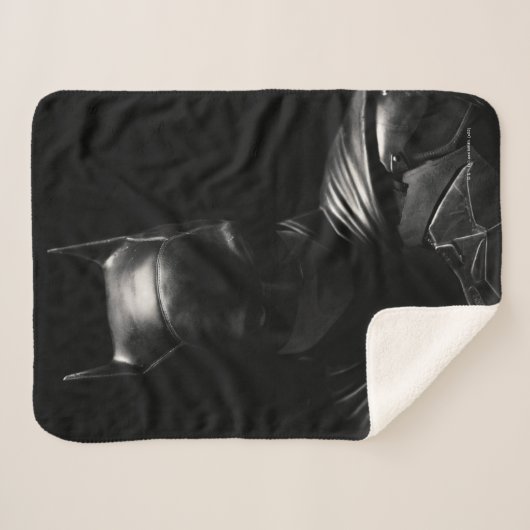 De Batman in Shadow Sherpa Deken (Voorkant (horizontaal))