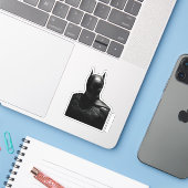 De Batman in Shadow Sticker (Laptop met iPhone)