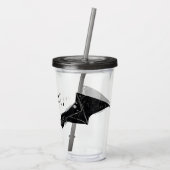 De Batman Mechanical Bat Wings Acryl Drinkbeker (Achterkant)
