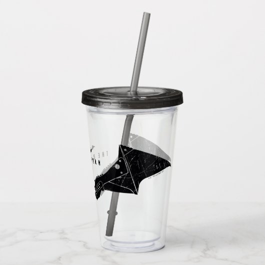 De Batman Mechanical Bat Wings Acryl Drinkbeker (Achterkant)