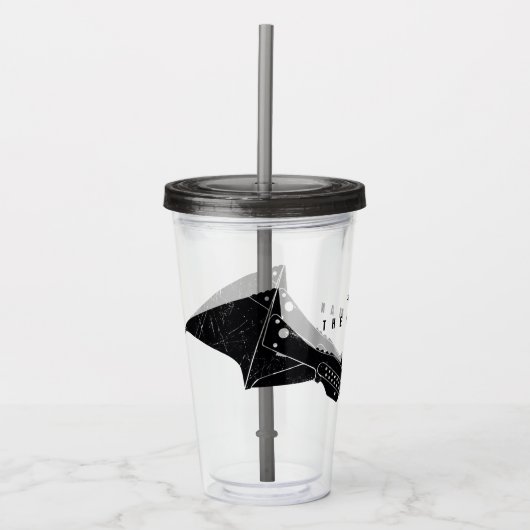 De Batman Mechanical Bat Wings Acryl Drinkbeker (Voorkant)