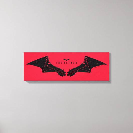 De Batman Mechanical Bat Wings Canvas Afdruk (Voorkant)