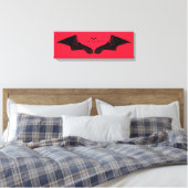 De Batman Mechanical Bat Wings Canvas Afdruk (Insitu (Slaapkamer))
