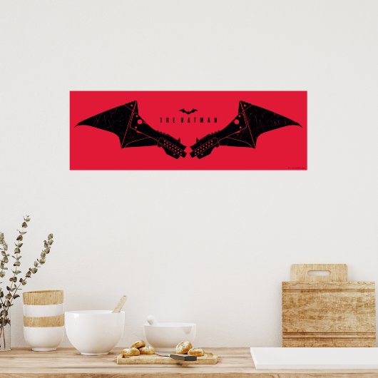 De Batman Mechanical Bat Wings Poster (Keuken)